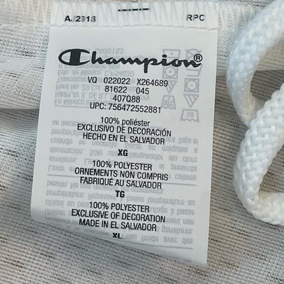 Champion Authentic Athleticwear White Mesh Shorts Men’s XL Gym Basketball NWT - Picture 5 of 9